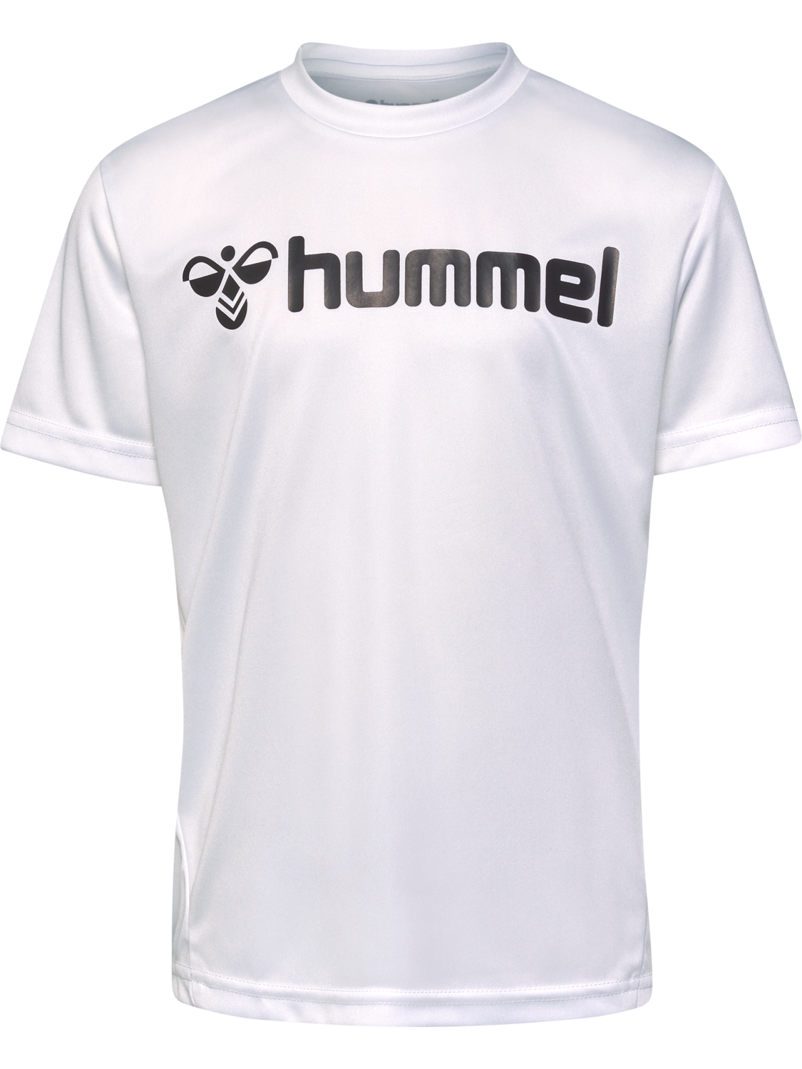 hmlLOGO JERSEY S/S KIDS, WHITE, packshot