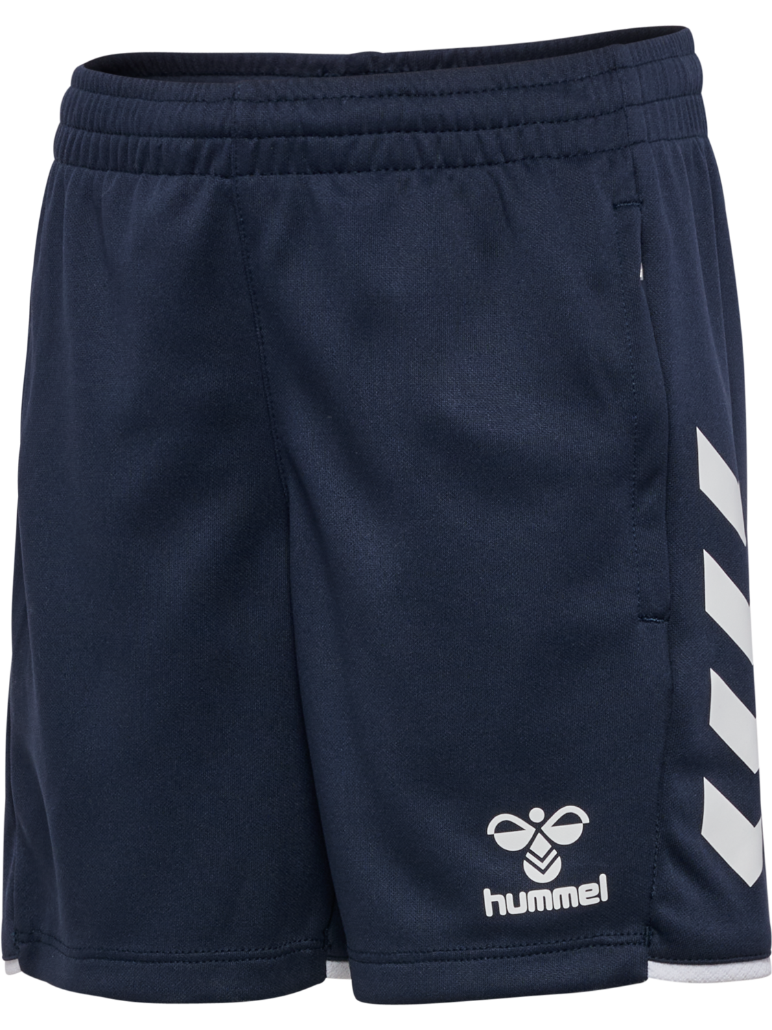 hmlCORE 2.0 TRAINING SHORTS KIDS, MARINE/WHITE, packshot