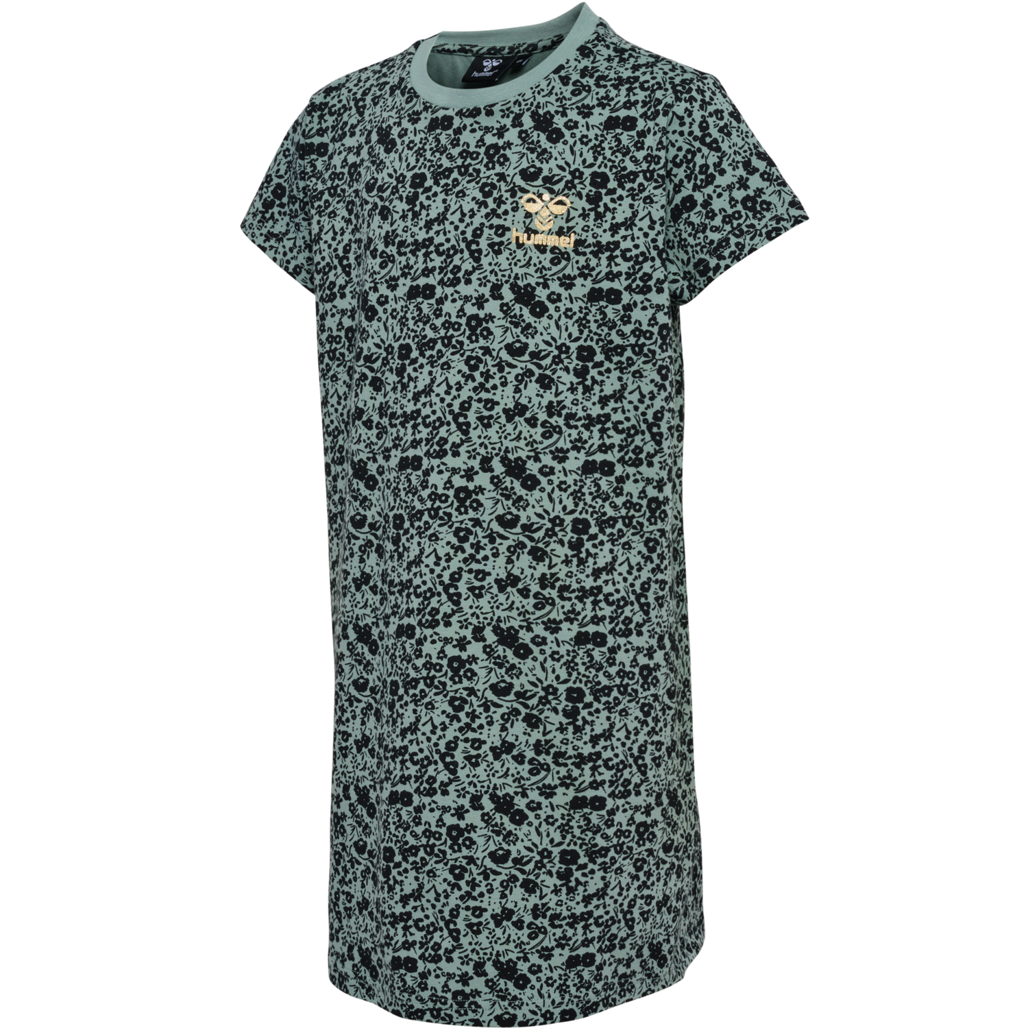 hmlMEJSE DRESS S/S, CHINOIS GREEN, packshot