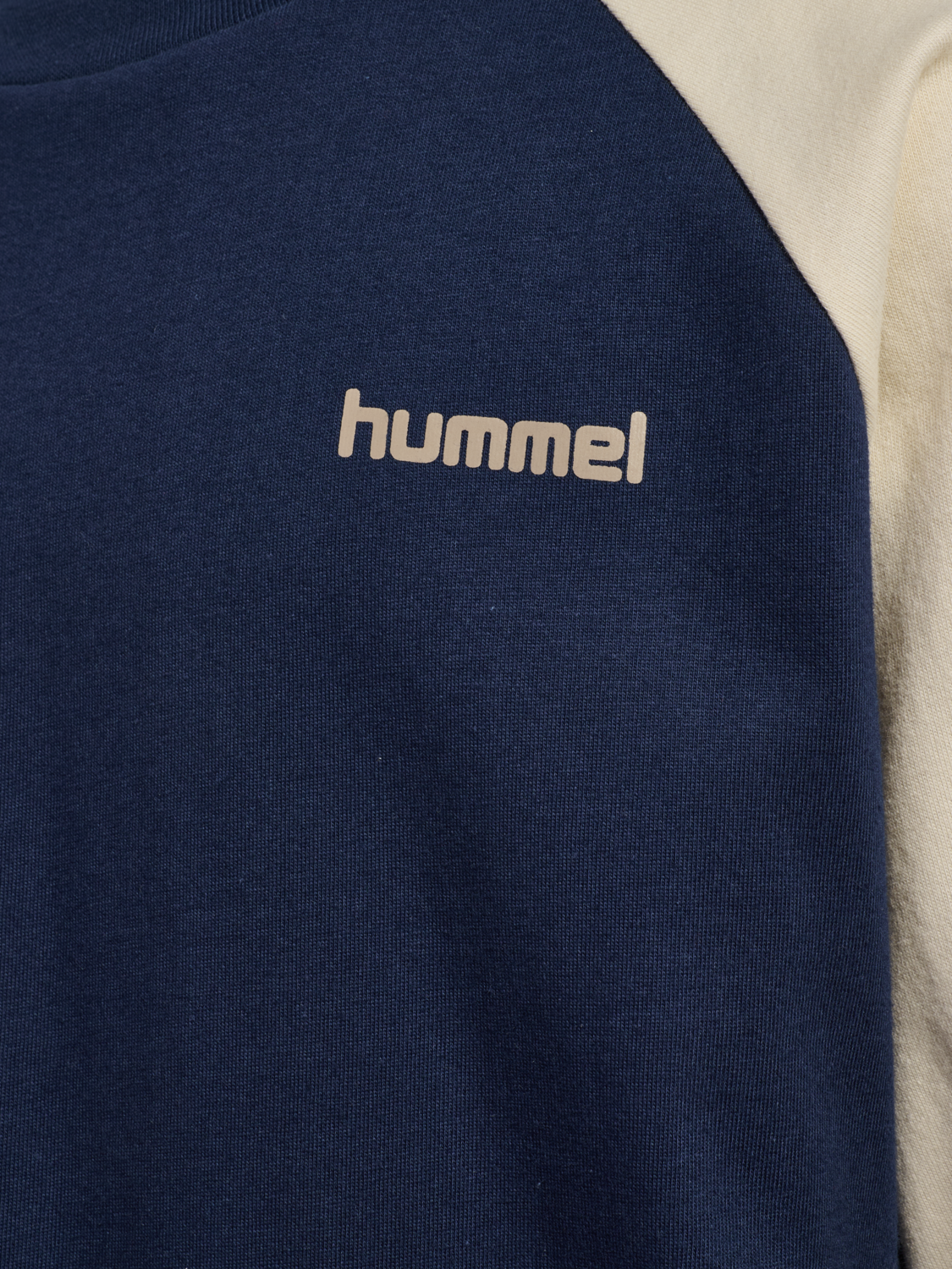 hmlJR LOOSE GRAPHIC T-SHIRT L/S, DRESS BLUES, packshot