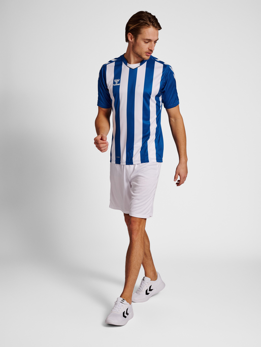 hmlCORE XK STRIPED JERSEY S/S, TRUE BLUE/WHITE, model