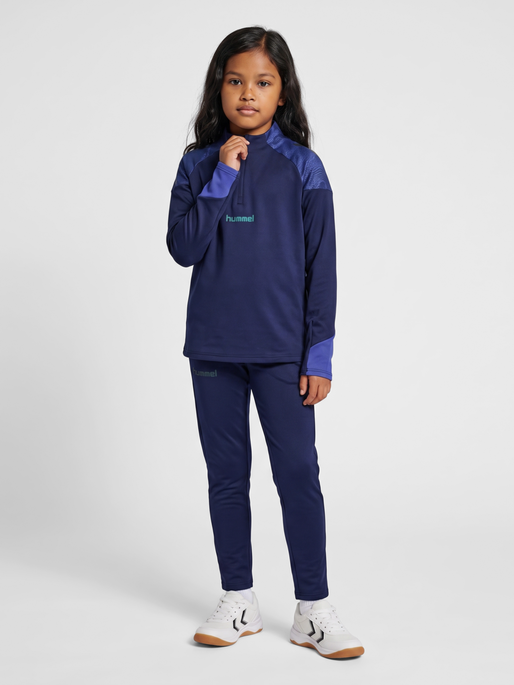 hmlBLAZE26 PRO TRAININGPANTS KIDS, MARINE, model