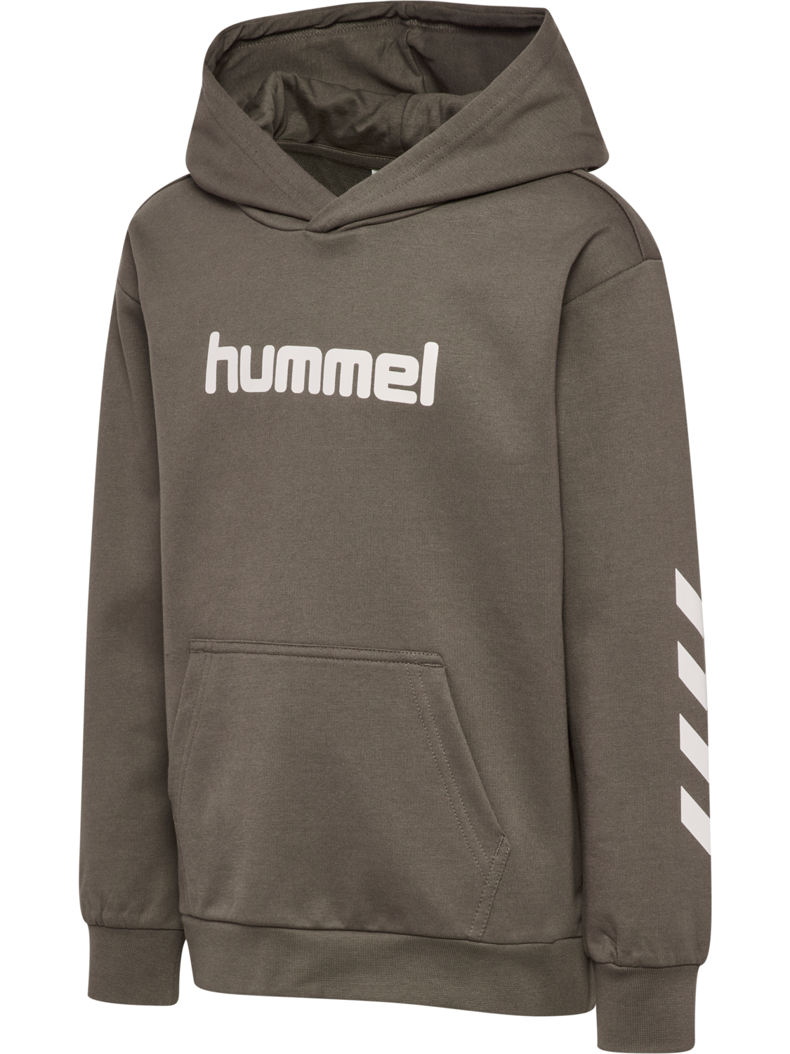 hmlJR LOGO HOODIE, DARK NIGHT, packshot