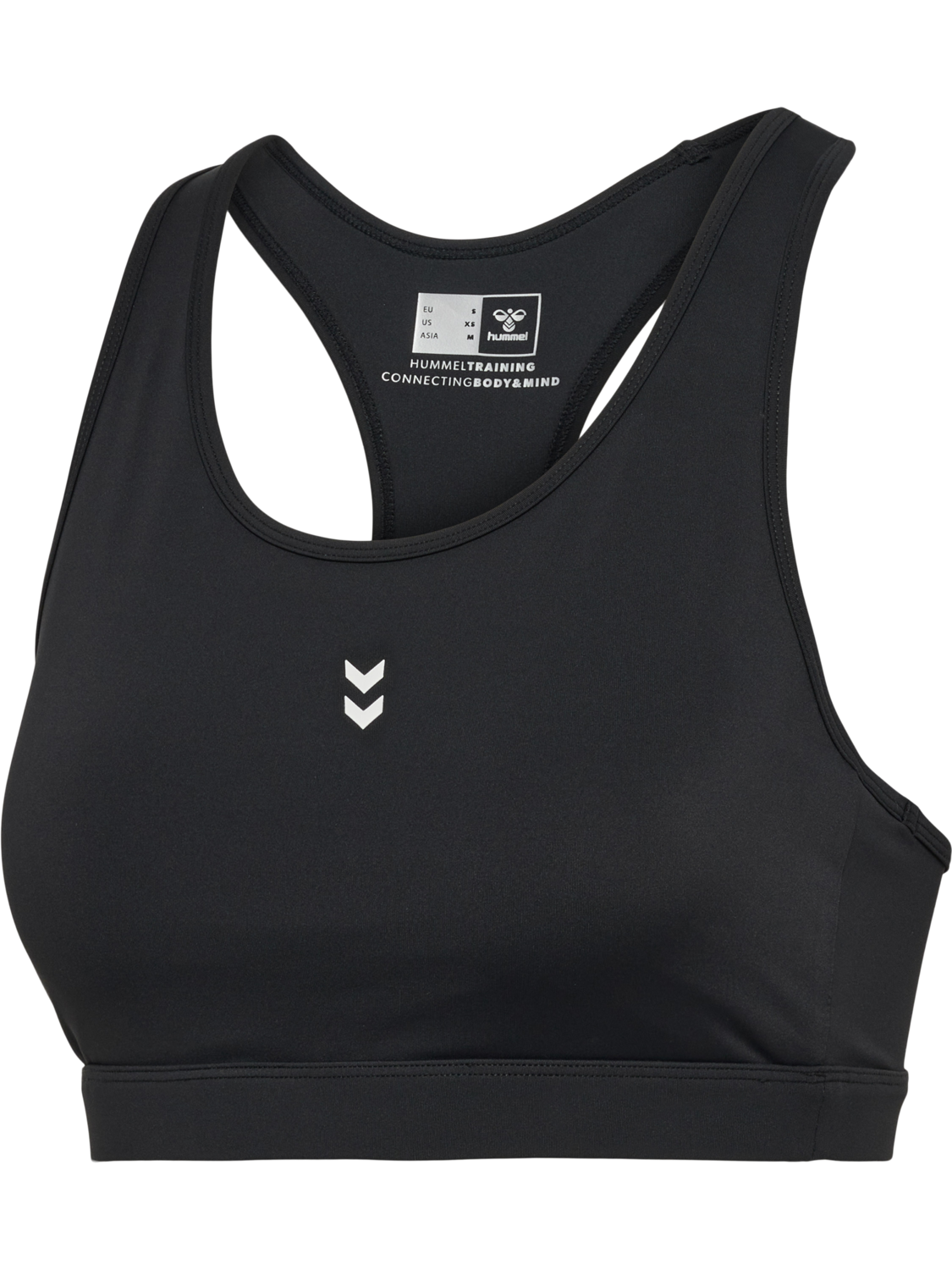hmlULTIMATE SPORTS BRA, BLACK, packshot