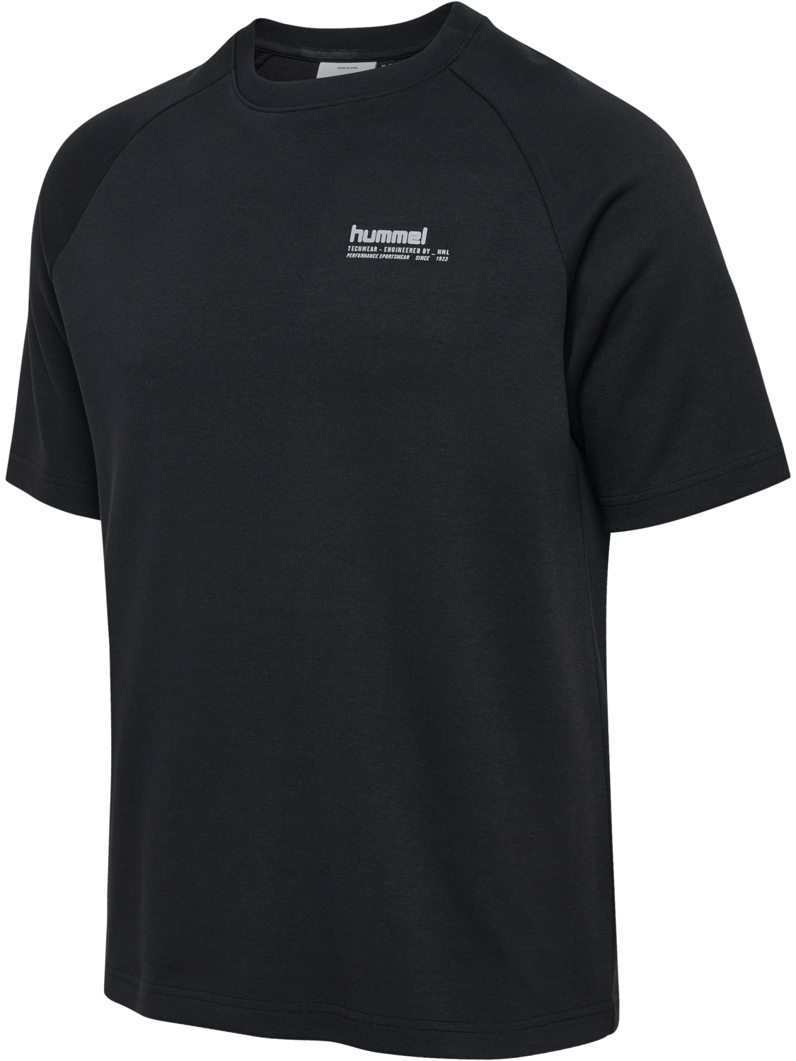 hmlTECH LOOSE T-SHIRT, BLACK, packshot