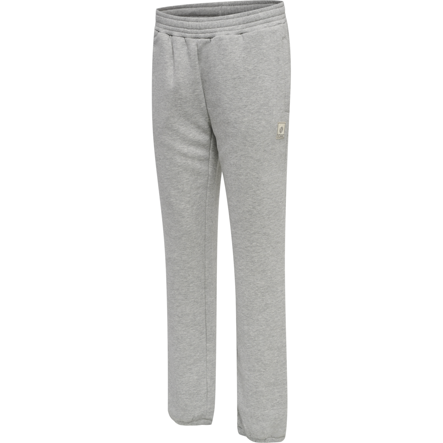 hmlGG12 SWEAT PANTS WOMAN, GREY MELANGE, packshot