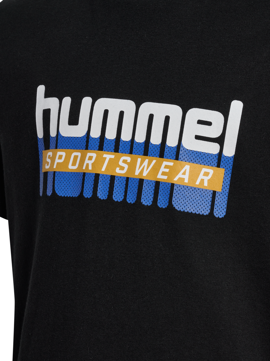 hmlTUKAS T-SHIRT S/S, BLACK, packshot