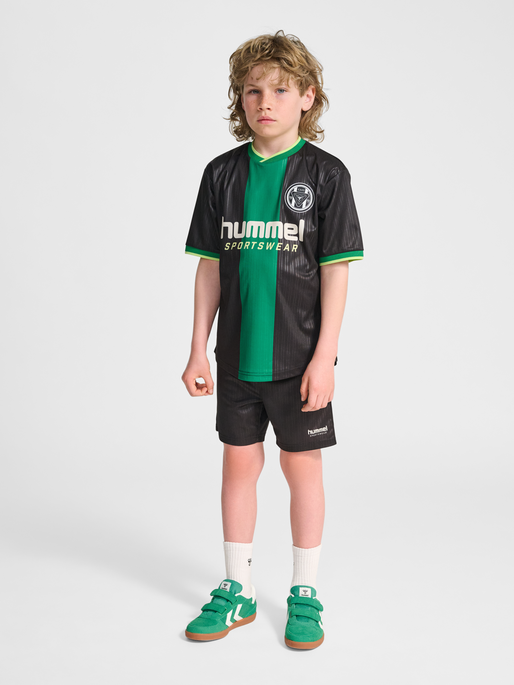 hmlJR LOOSE BALL  JERSEY S/S, BLACK, model