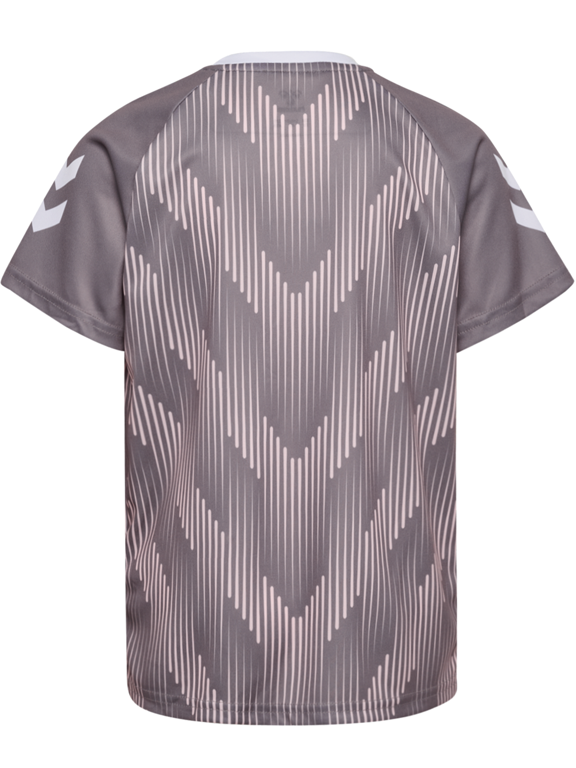hmlJR REG SOCCER 12 T-SHIRT SS, GRAY RIDGE, packshot