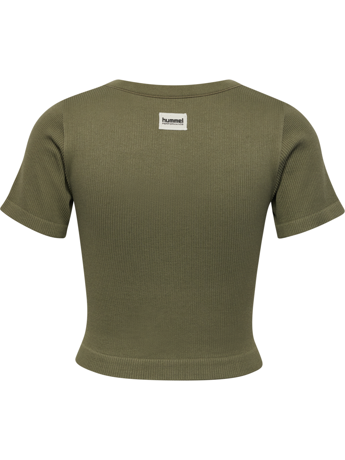 hmlPULSE SEAMLESS RIB W T-SHIRT S/S, DUSTY OLIVE, packshot