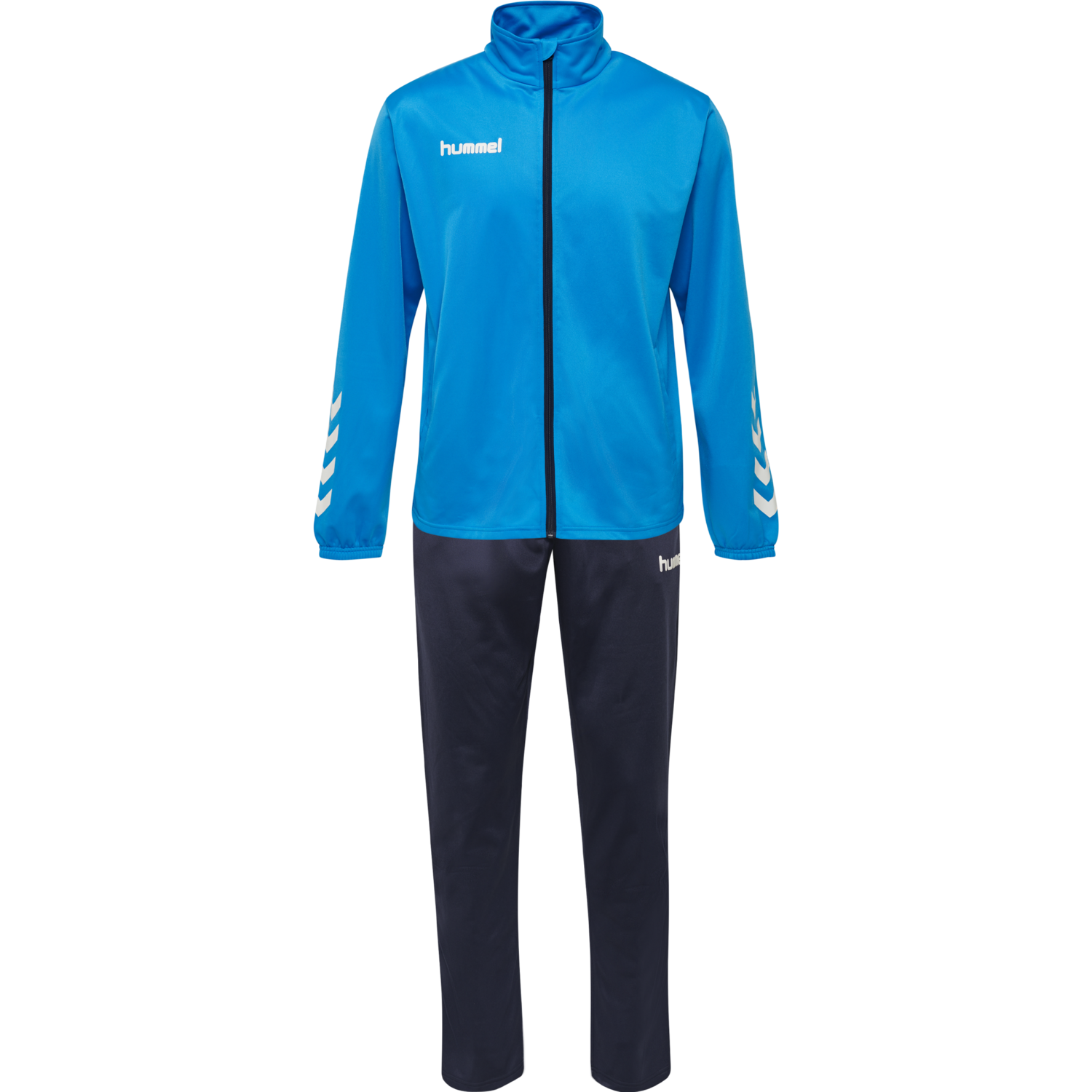 hmlPROMO POLY SUIT, DIVA BLUE/MARINE, packshot