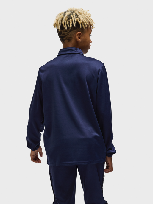 hmlESSENTIAL HALF-ZIP KIDS, MARINE, model