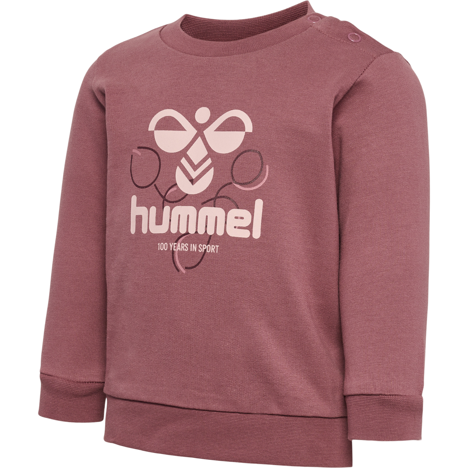 hmlLIME SWEATSHIRT, ROSE BROWN, packshot