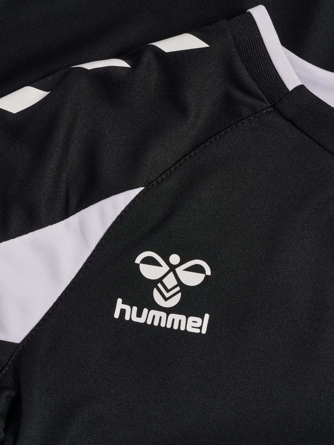 hmlCORE 2.0 JERSEY L/S KIDS, BLACK/WHITE, packshot
