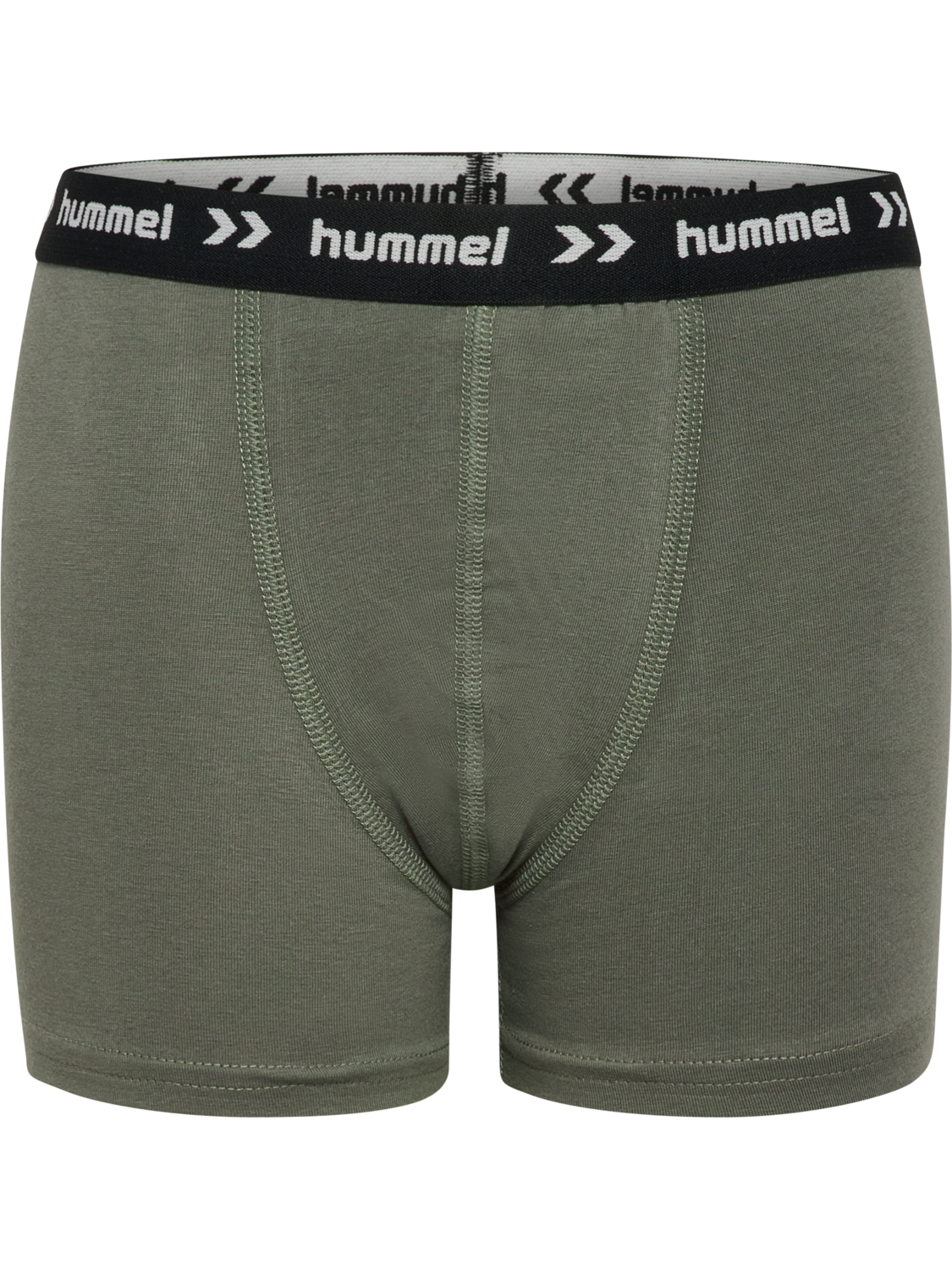 hmlJR NALLE BOXERS 3 PACK, CASTOR GRAY, packshot