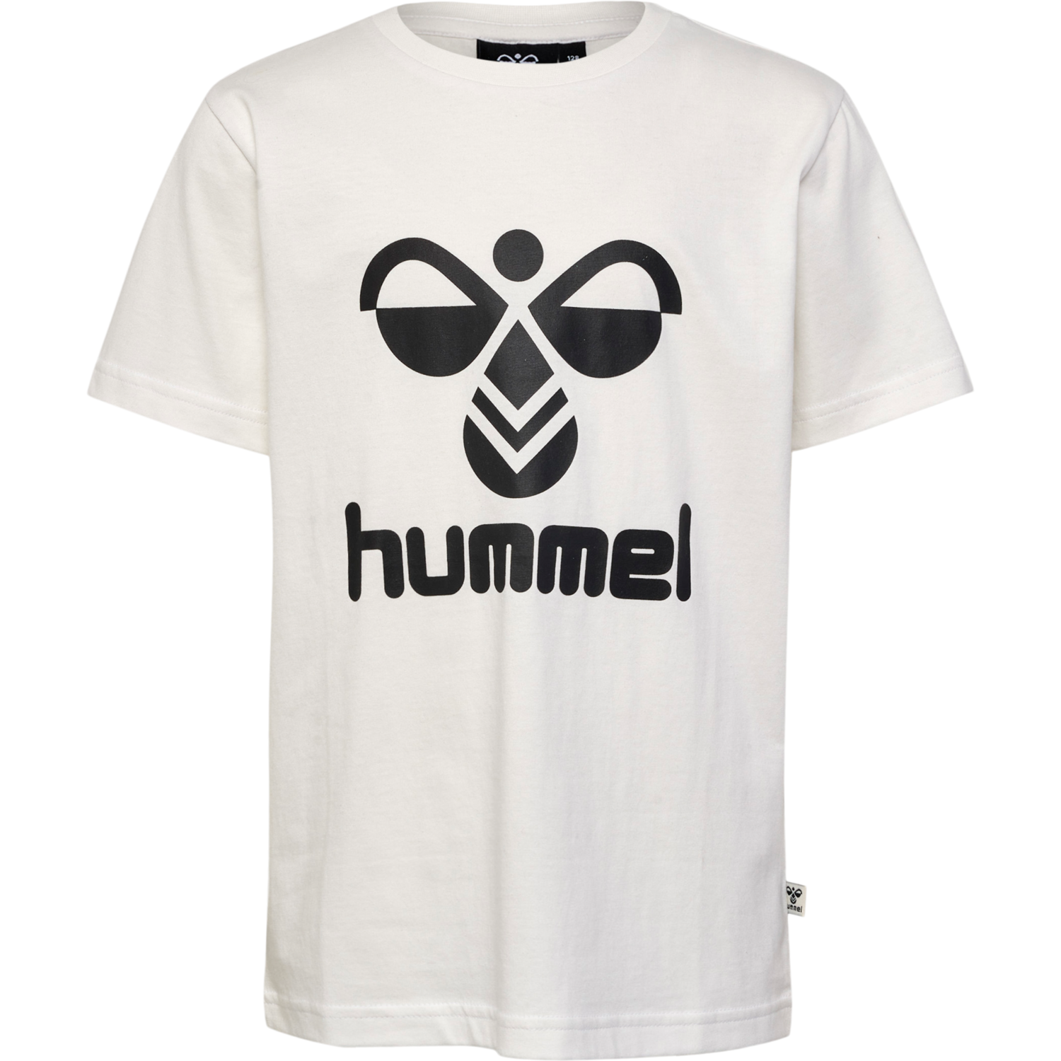 hmlTRES T-SHIRT S/S 2-PK, BLACK/MARSHMALLOW, packshot