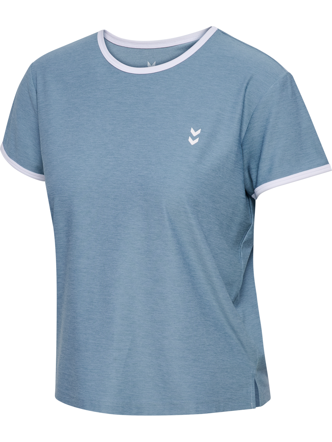 hmlPULSE CIMA T-SHIRT S/S, FADED DENIM, packshot