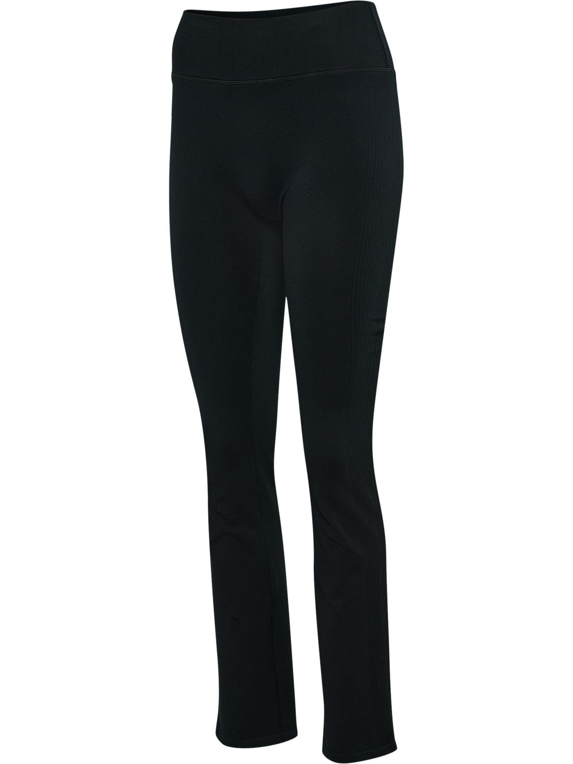 hmlHIIT SEAMLESS FLARE TIGHTS, BLACK, packshot