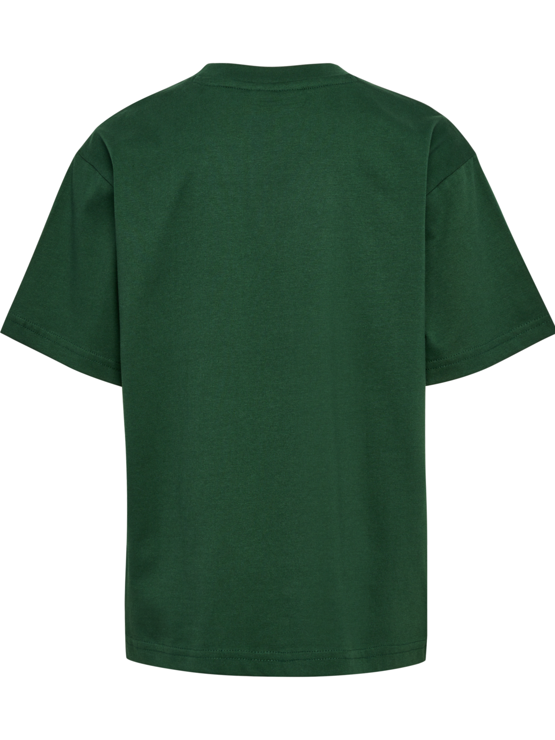 hmlJR LOOSE T-SHIRT S/S BEE, DARK GREEN, packshot