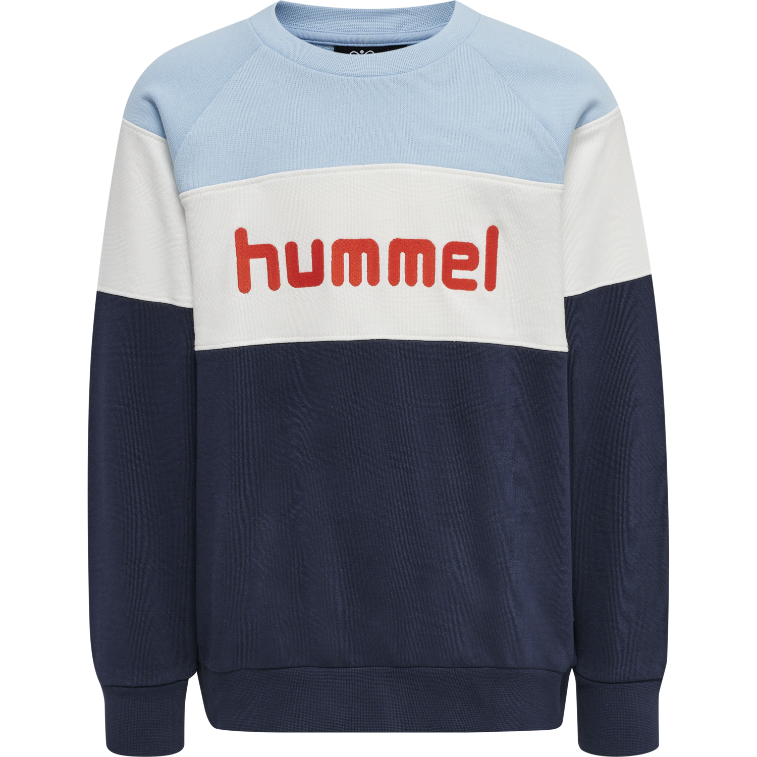 hmlCLAES SWEATSHIRT, AIRY BLUE, packshot