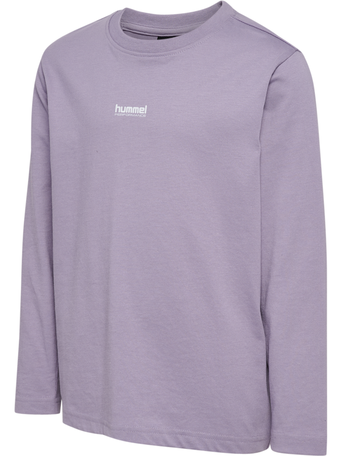 hmlJR FAST T-SHIRT L/S, LAVENDER GRAY, packshot