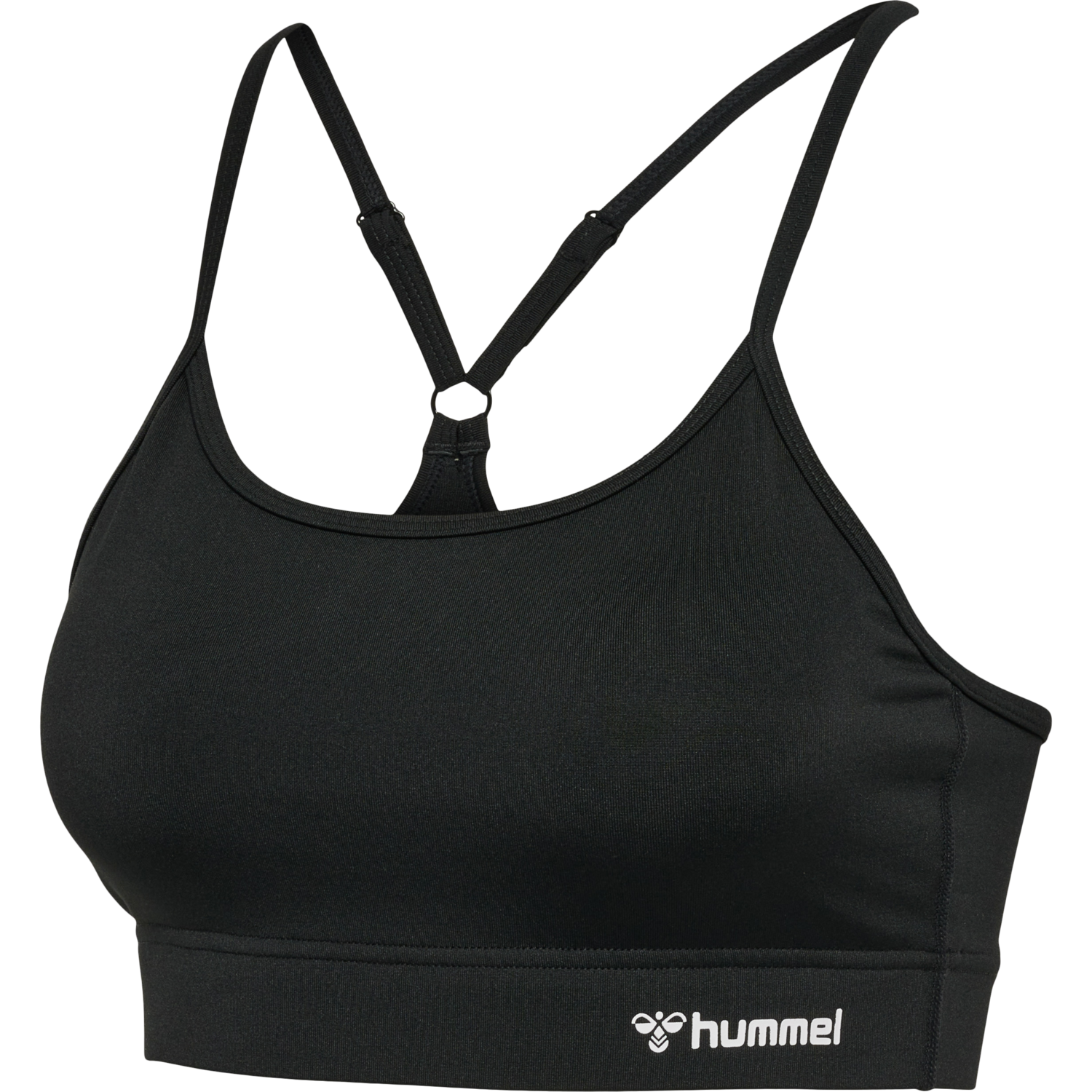 hmlMT CHIPO PADDED SPORTS BRA, BLACK, packshot