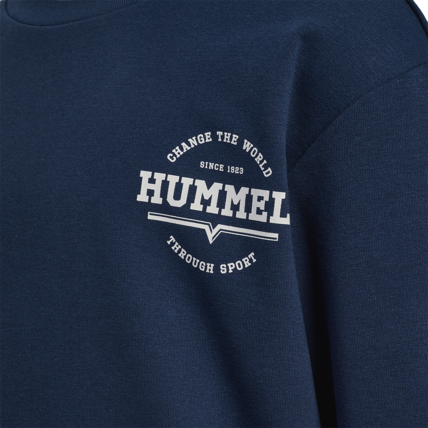 hmlASHER SWEATSHIRT, DRESS BLUES, packshot