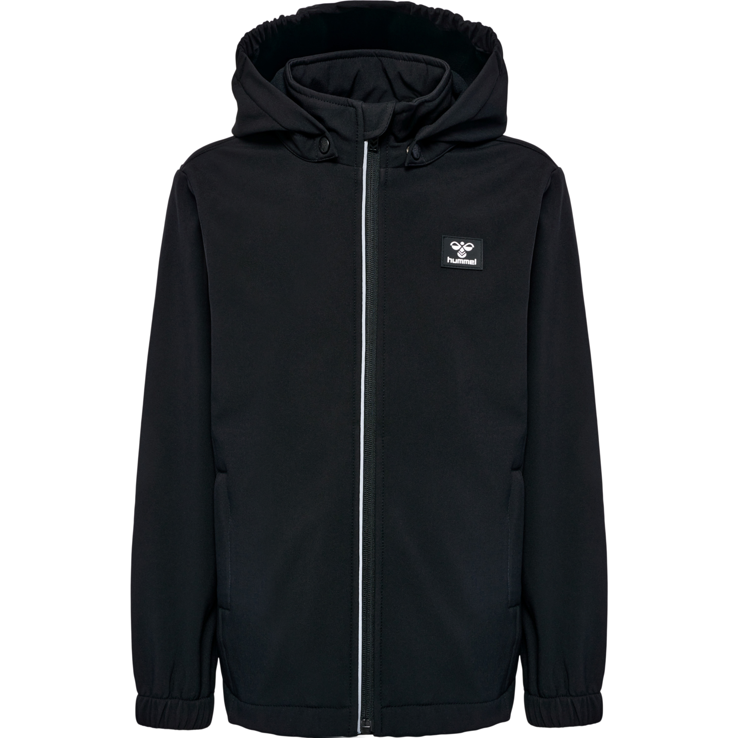 hmlMARS SOFTSHELL JACKET, BLACK, packshot