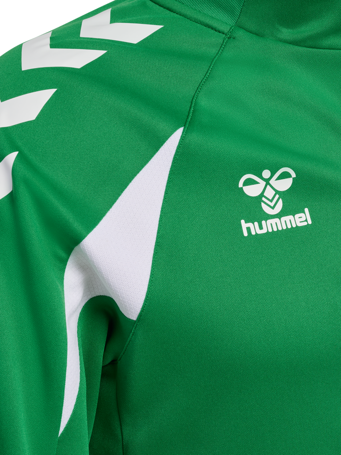 hmlCORE 2.0 HALF ZIP, JELLY BEAN/WHITE, packshot