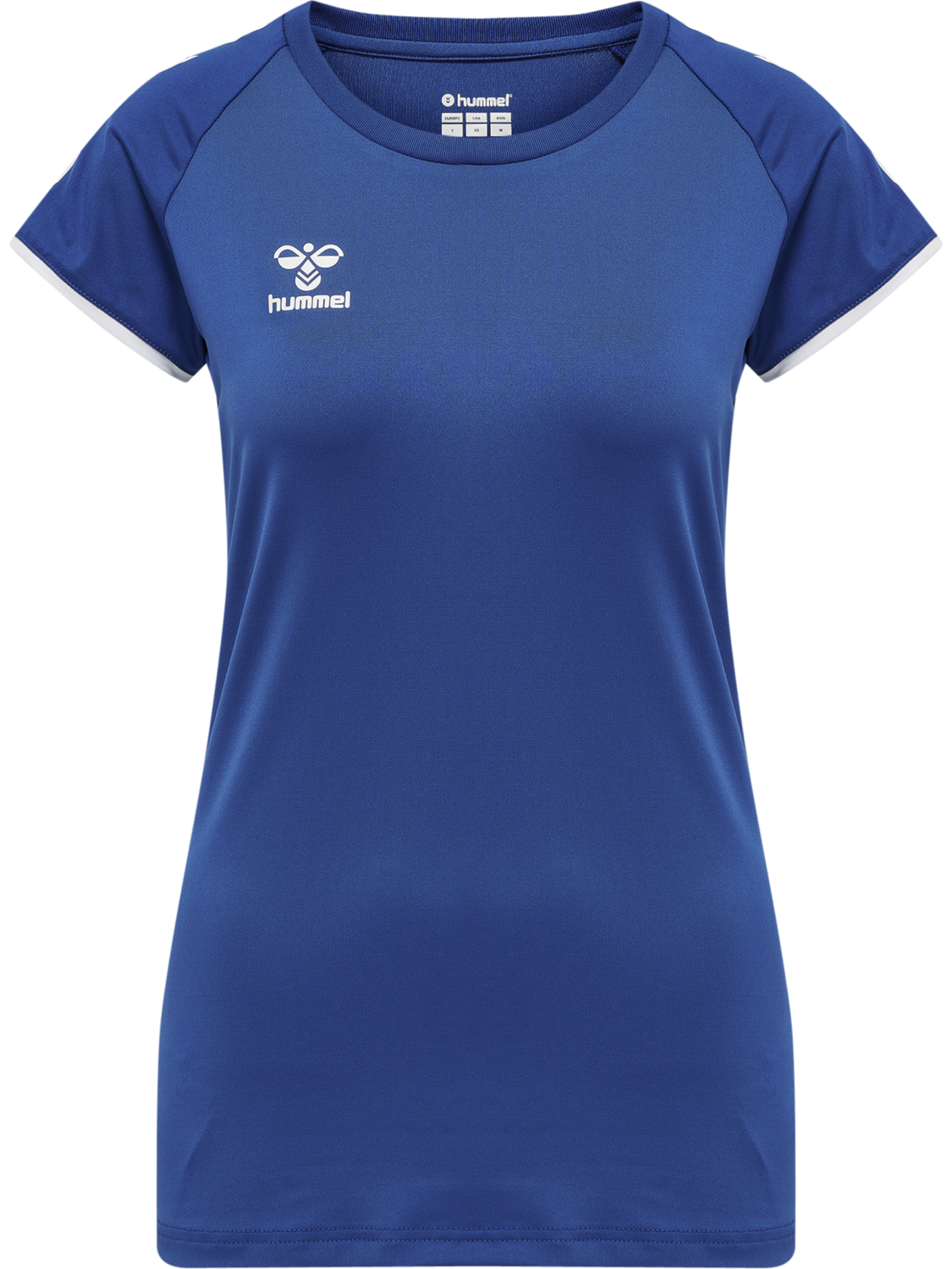 hmlCORE VOLLEY STRETCH TEE WO, TRUE BLUE, packshot