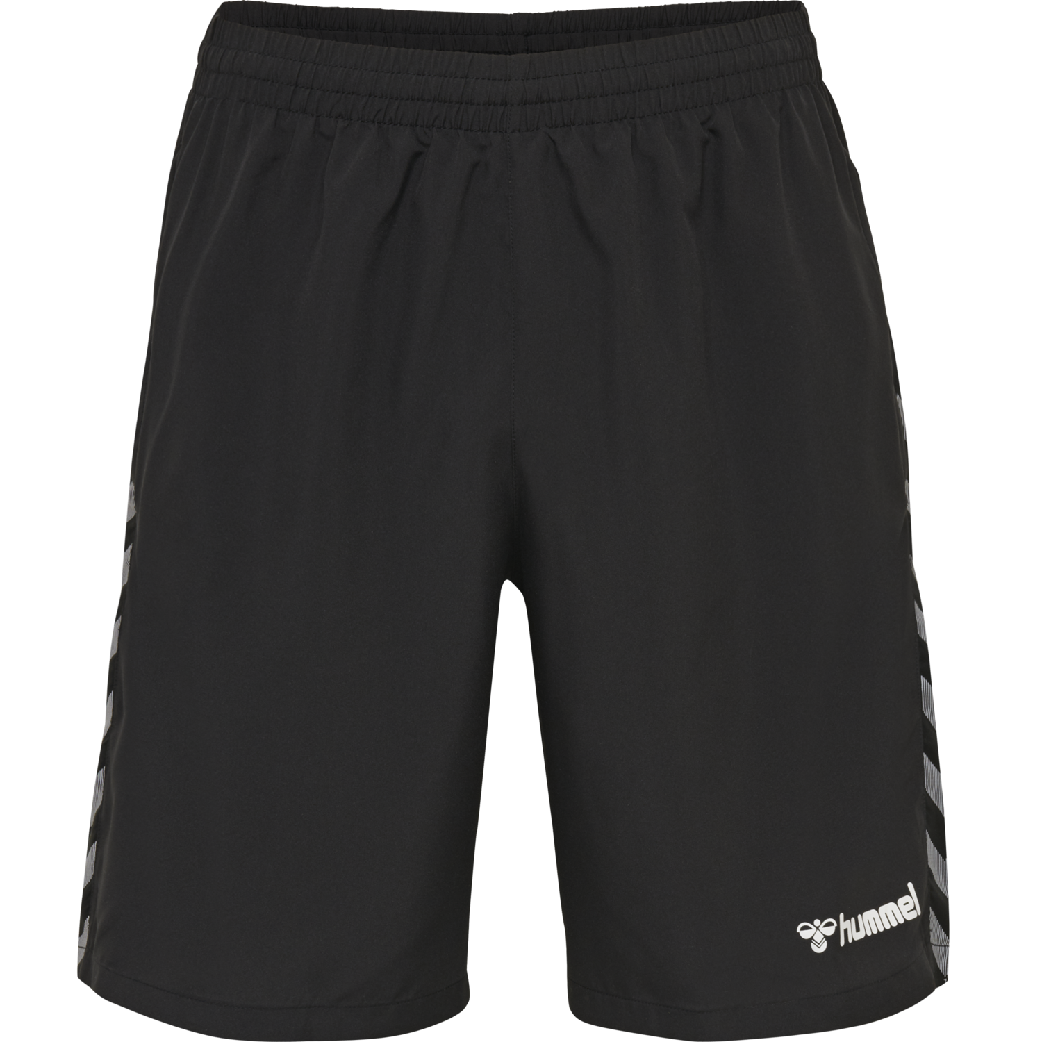 hmlAUTHENTIC TRAINING SHORT, BLACK/WHITE, packshot