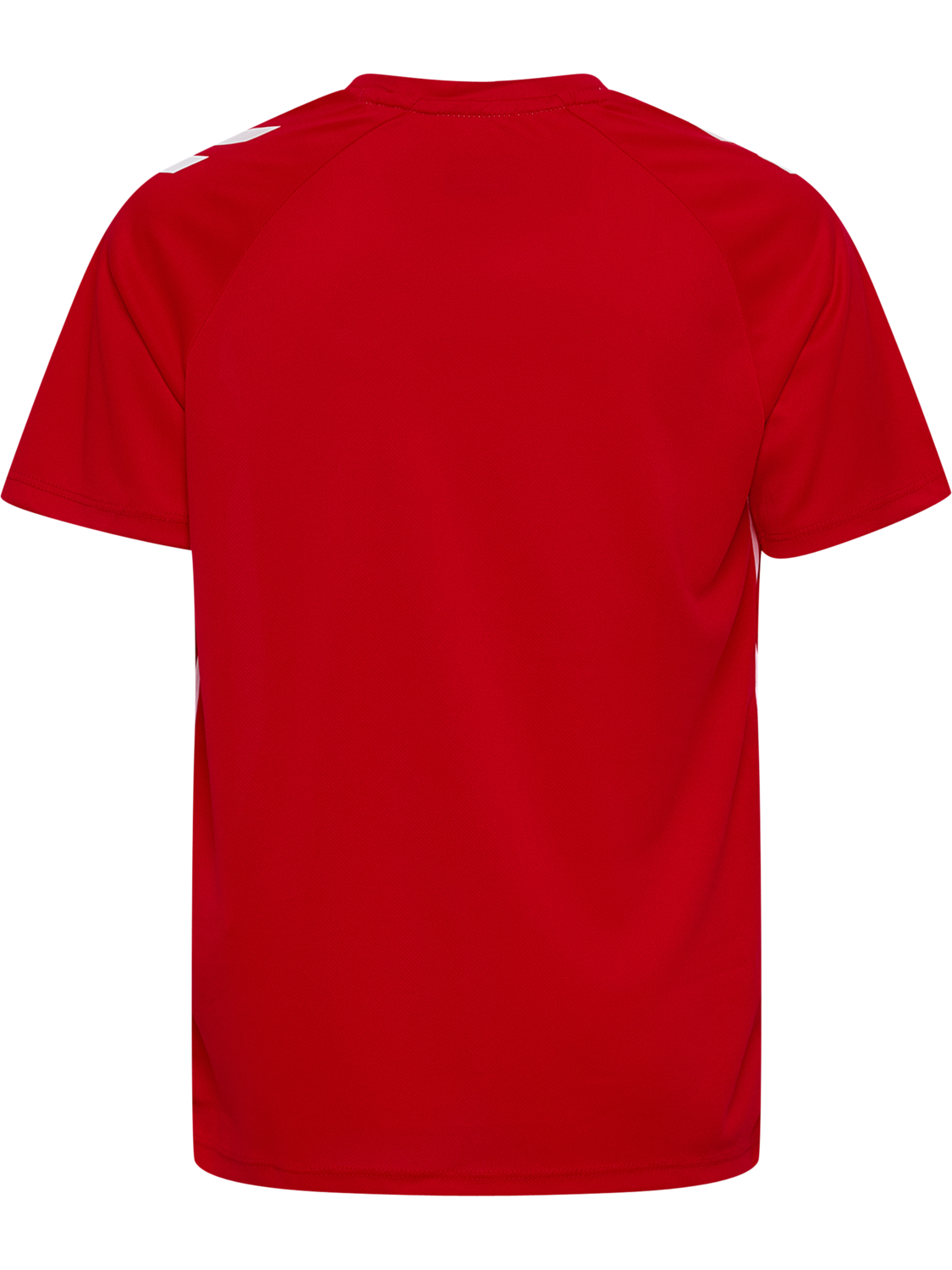 hmlMATCH STRIPED JERSEY S/S KIDS, TRUE RED/WHITE, packshot
