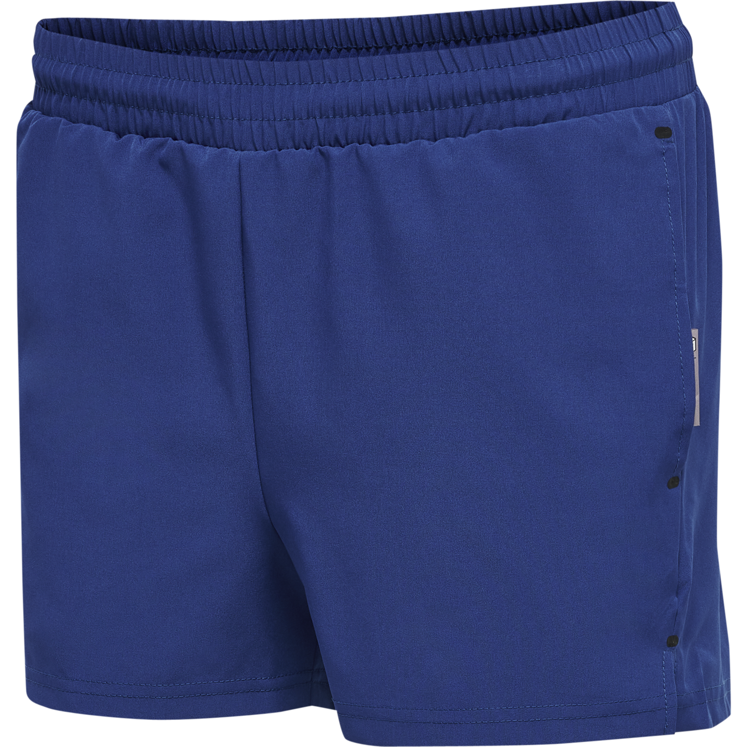 hmlMOVE GRID WOVEN SHORTS WOMAN, SODALITE BLUE, packshot