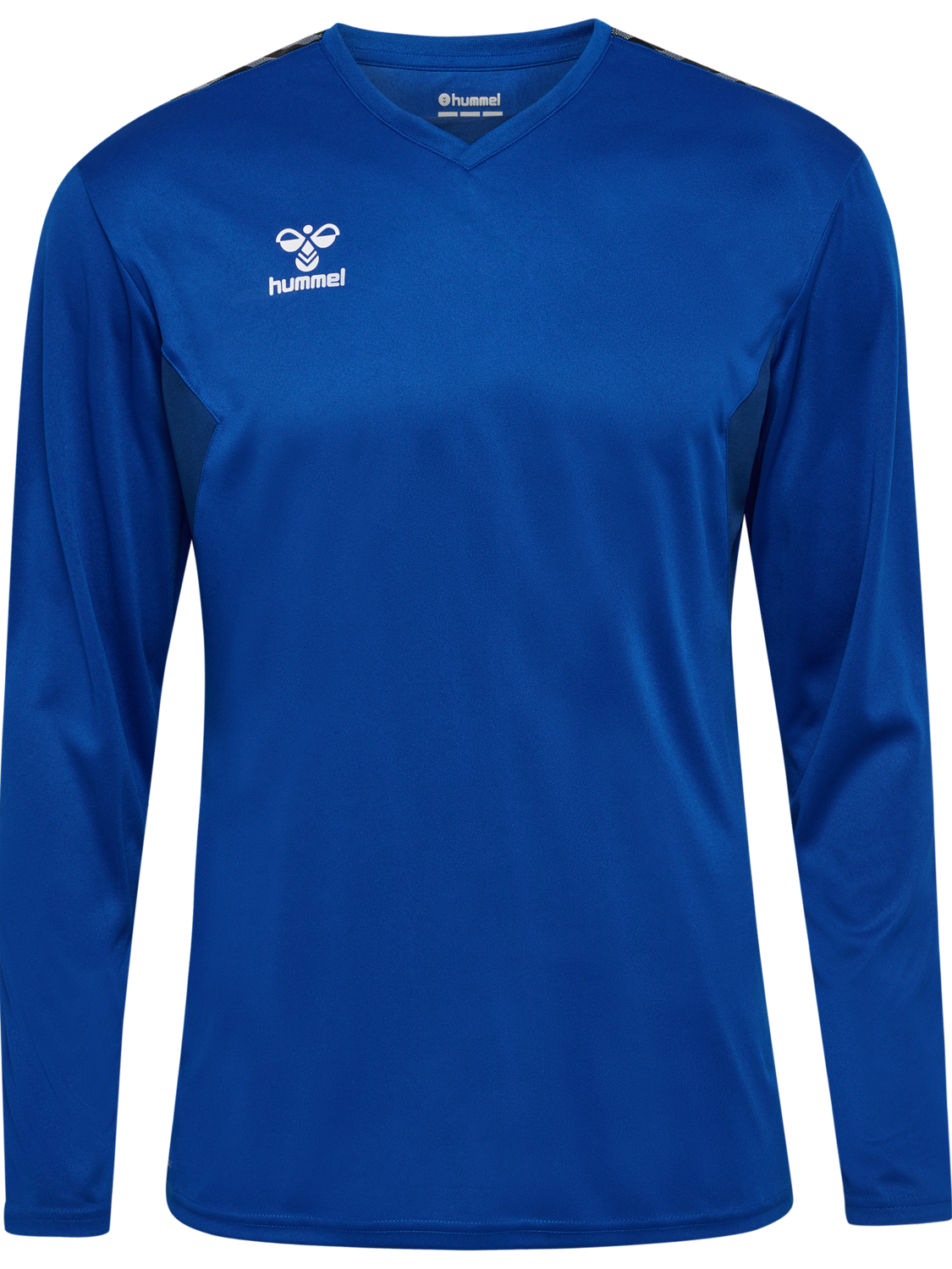 hmlAUTHENTIC PL JERSEY L/S, TRUE BLUE, packshot