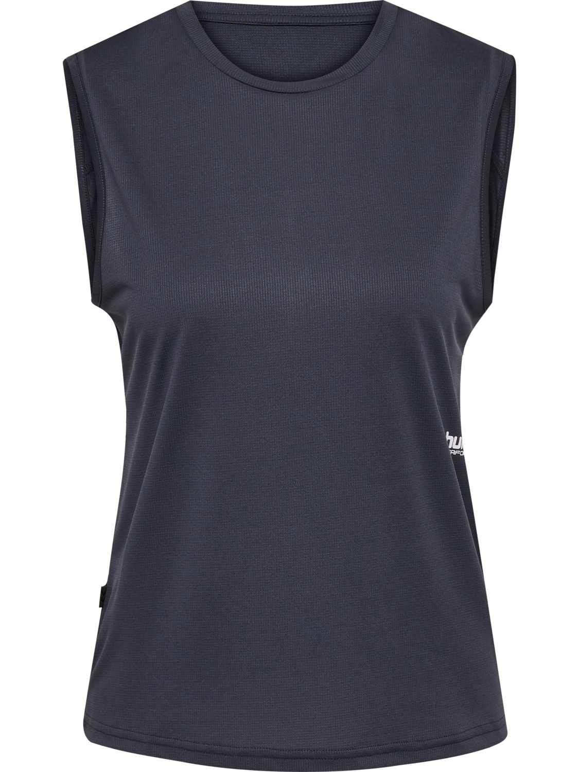 hmlPULSE WORKOUT W TANKTOP, EBONY, packshot