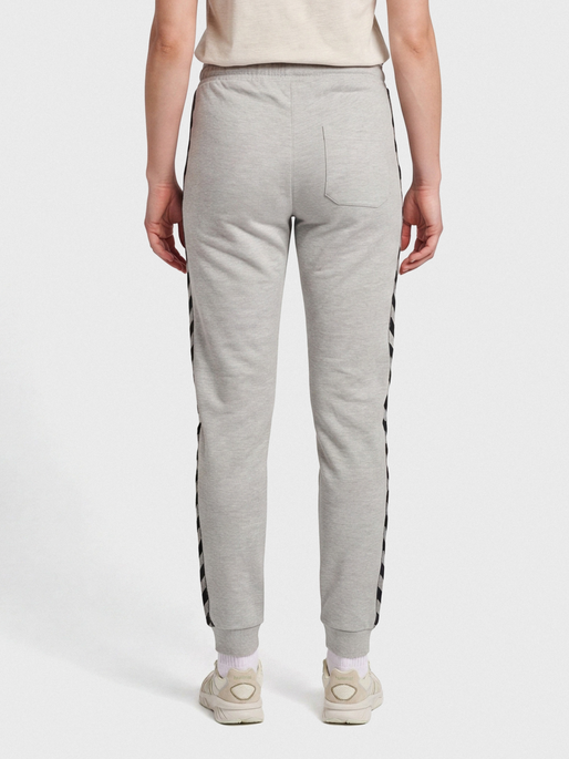 hmlMOVE CLASSIC PANTS WOMAN, GREY MELANGE, model