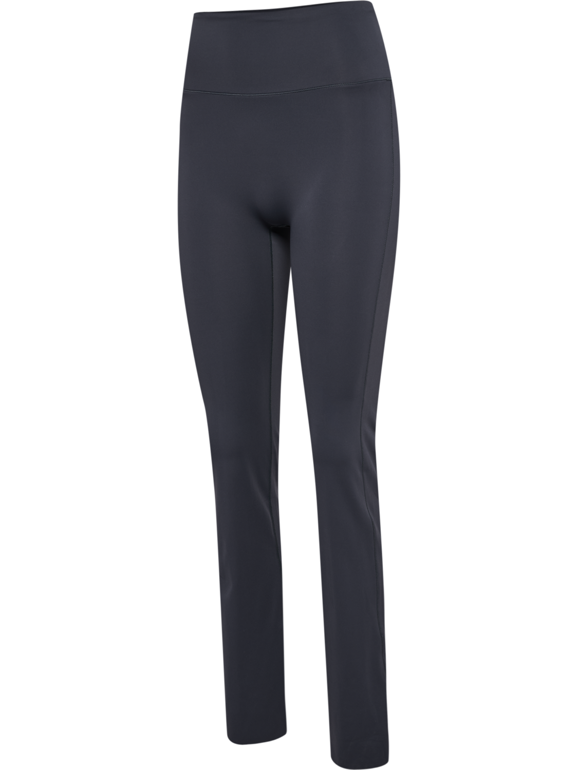 hmlYOGA HIGH WAIST FLARE W TIGHTS, EBONY, packshot