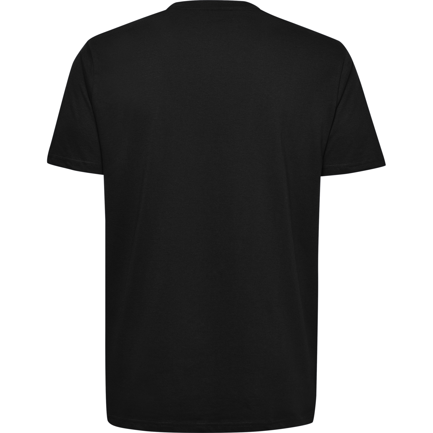 HMLGO COTTON LOGO T-SHIRT S/S, BLACK, packshot