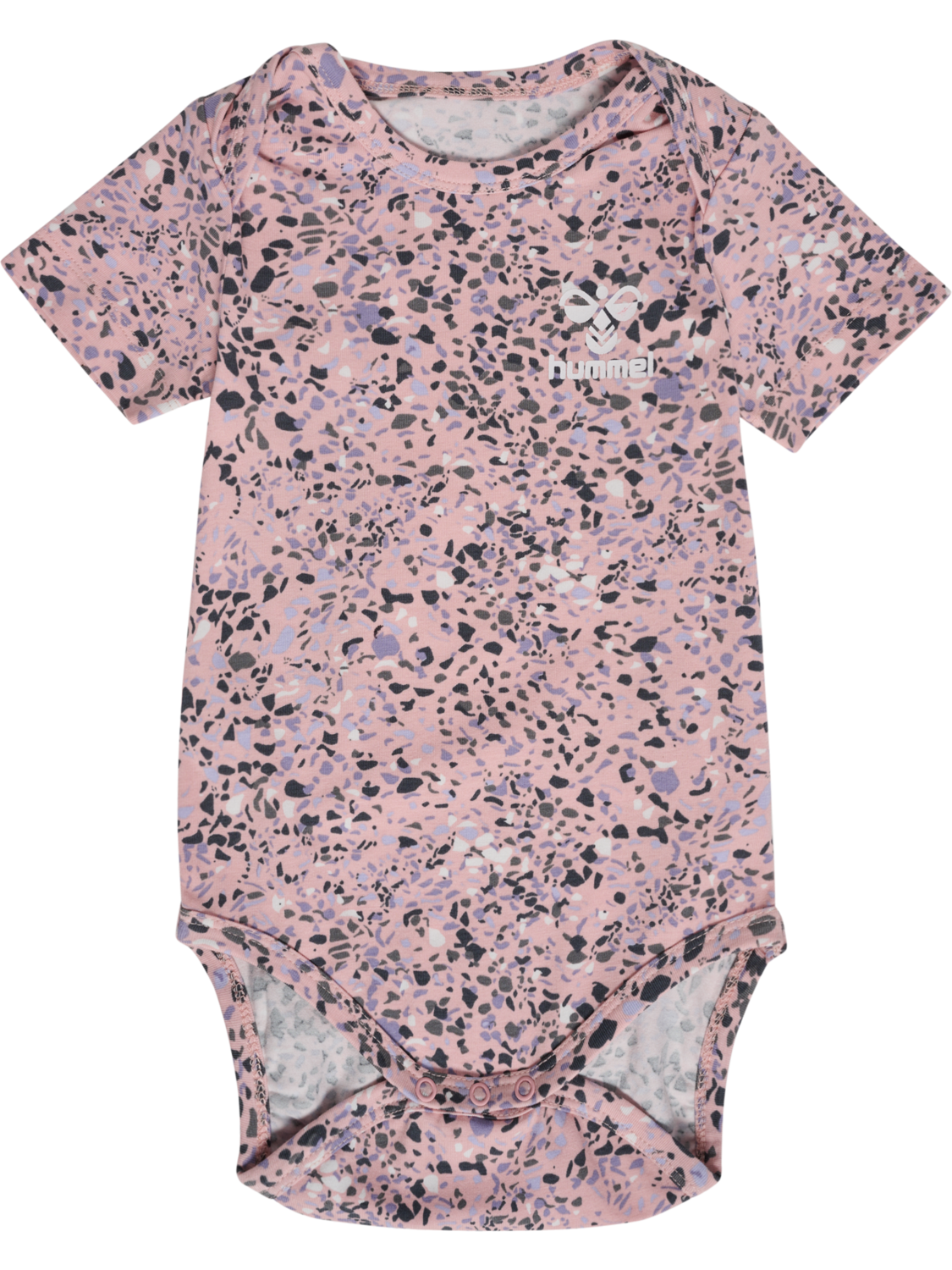 hmlKRISTA AOP BODY S/S, STRAWBERRY CREAM, packshot