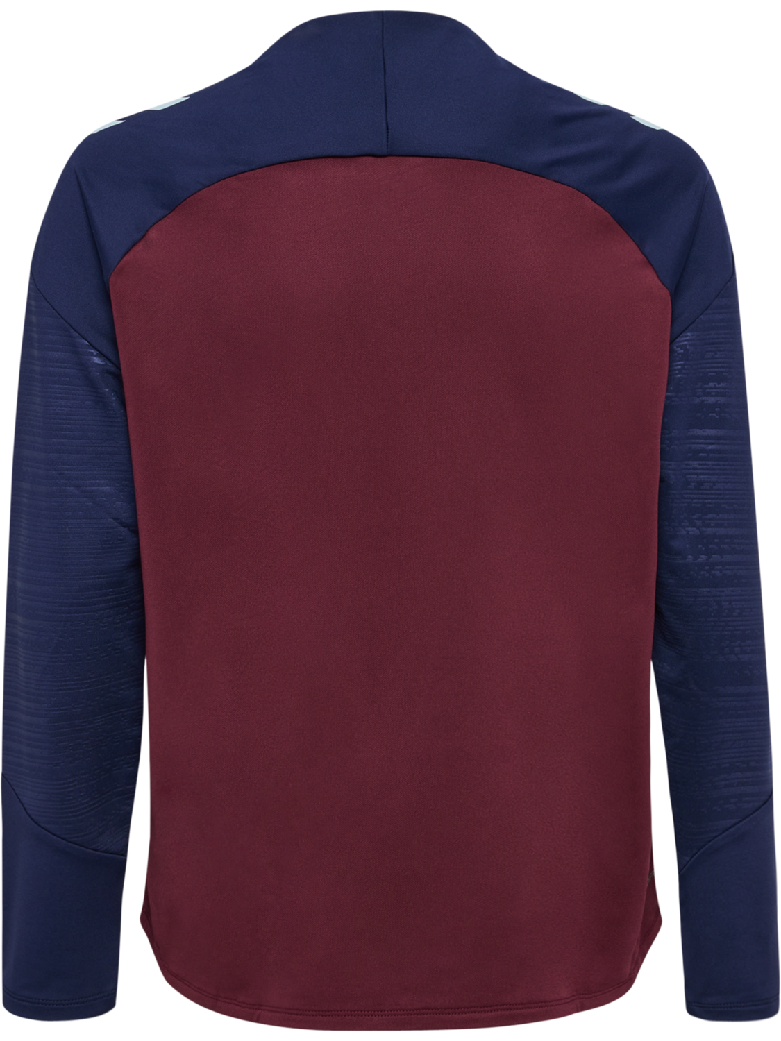 DBU 26 PRO TR HALF ZIP SWEAT KIDS, WINDSOR WINE/PEACOAT, packshot