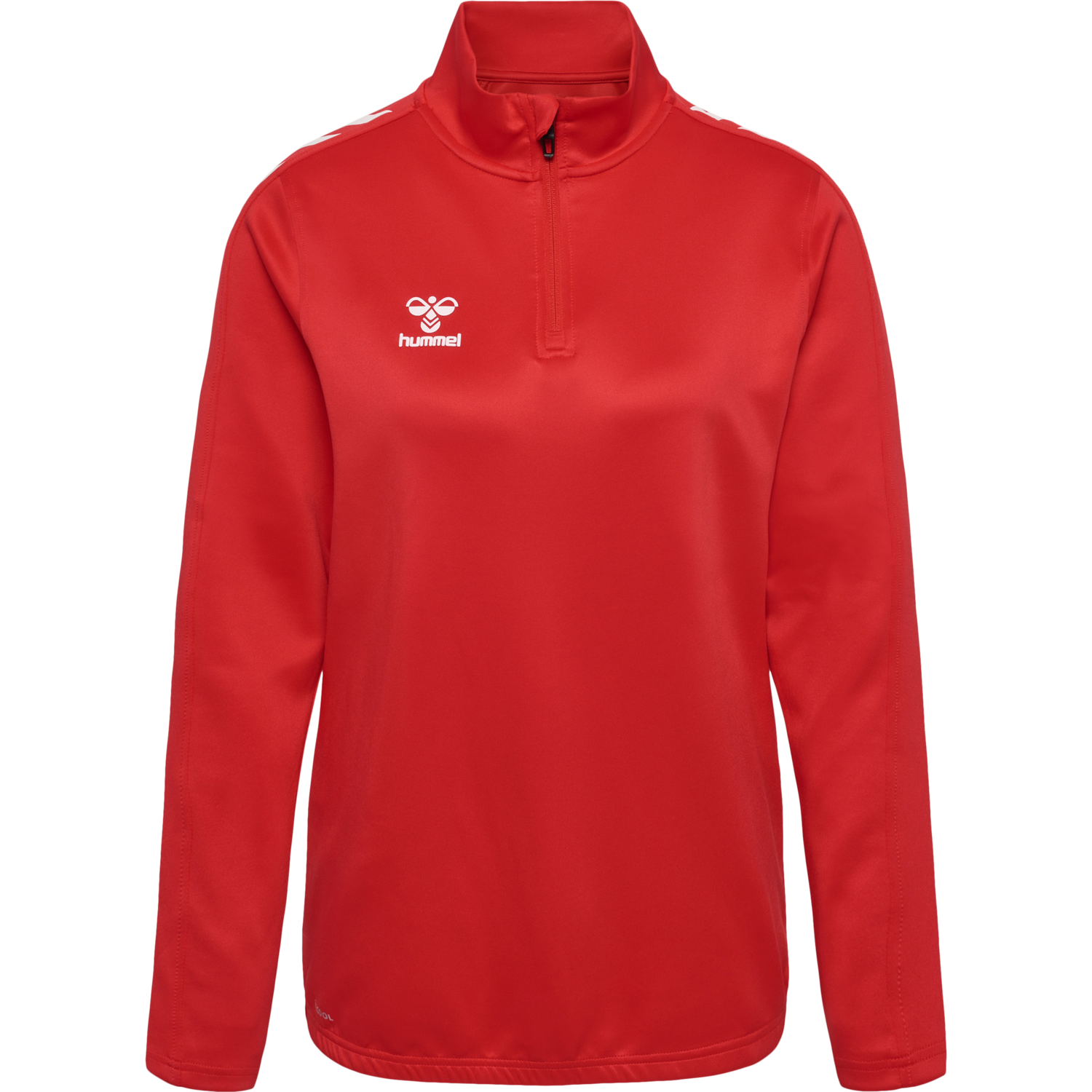 hmlCORE XK HALF ZIP SWEAT WOMAN, TRUE RED, packshot