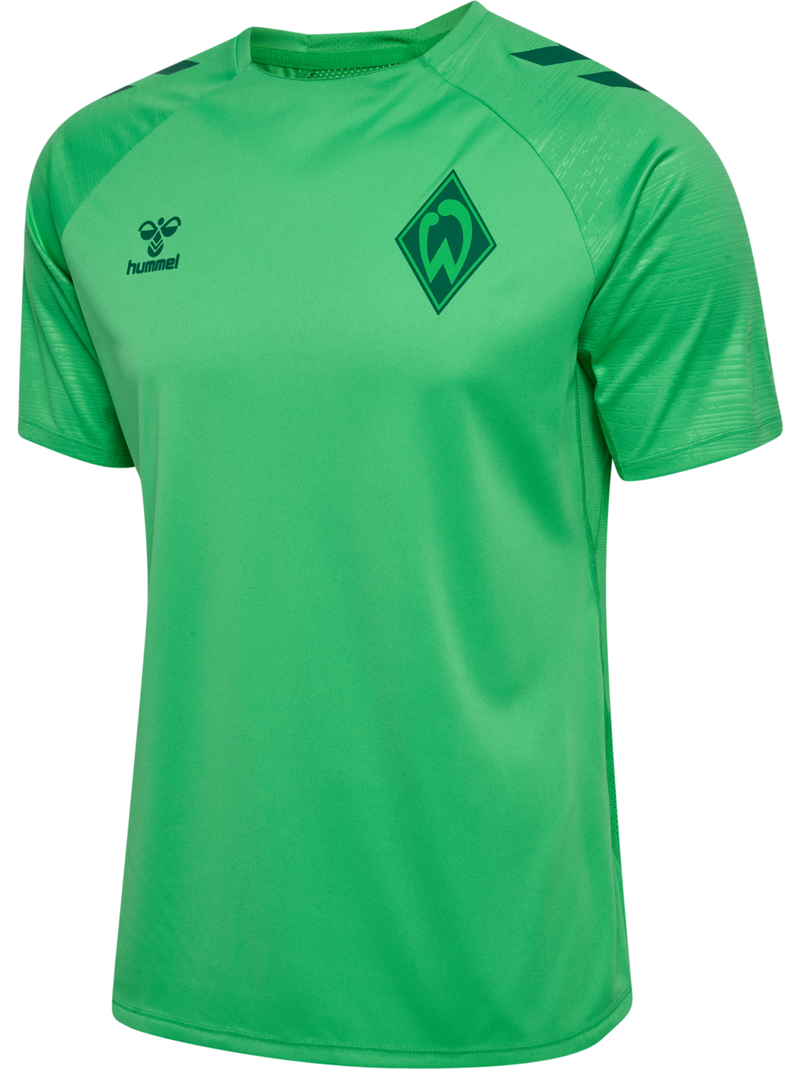 WER 26/27 TR PRO JERSEY S/S, ISLAND GREEN WO SPONSOR, packshot