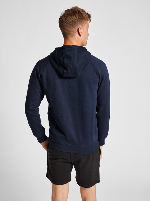 hmlRED CLASSIC HOODIE, MARINE, model