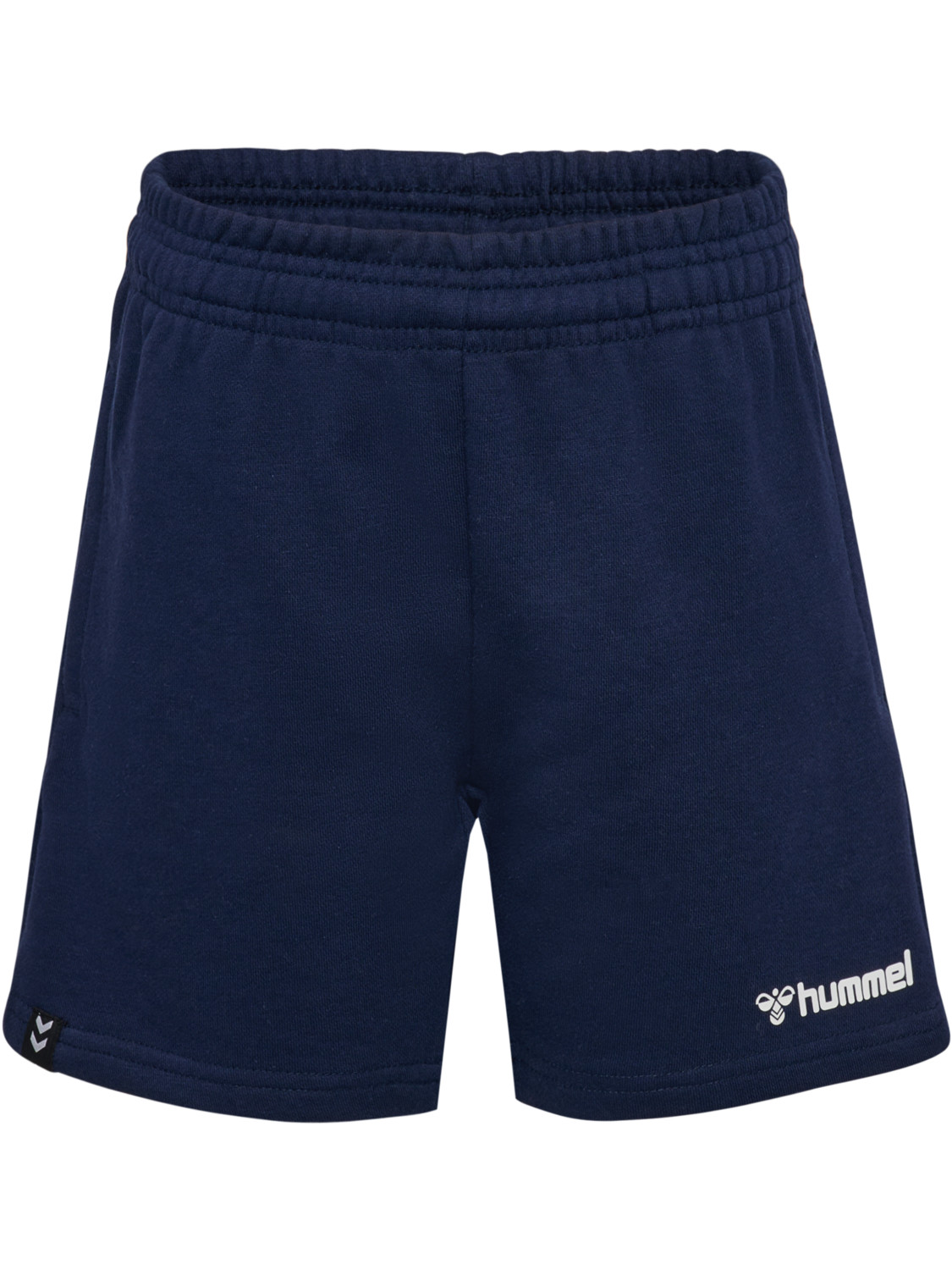 hmlMOVER COTTON BERMUDA SHORTS KIDS, MARINE, packshot