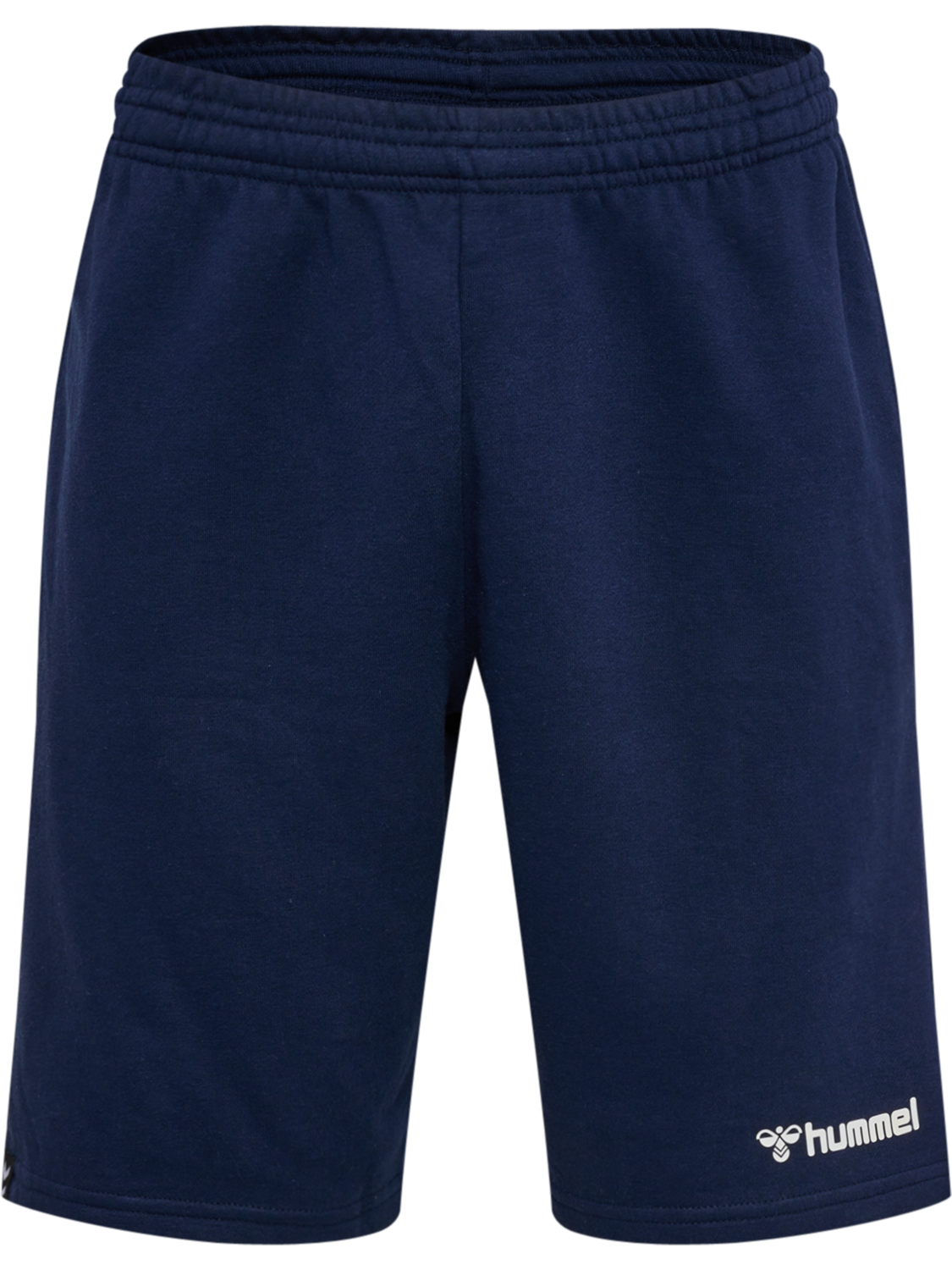 hmlMOVER COTTON BERMUDA SHORTS, MARINE, packshot