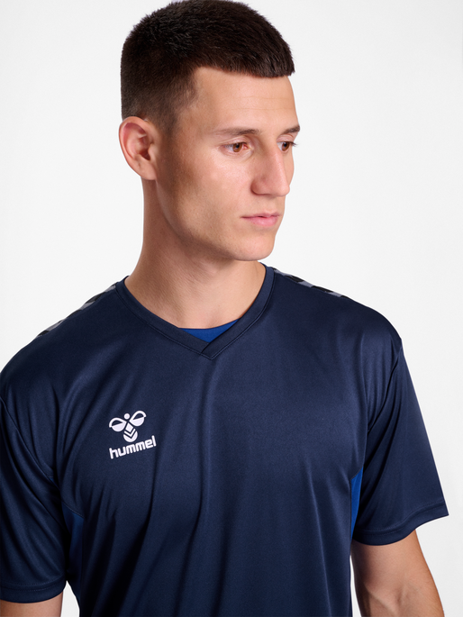 hmlAUTHENTIC PL JERSEY S/S, MARINE, model