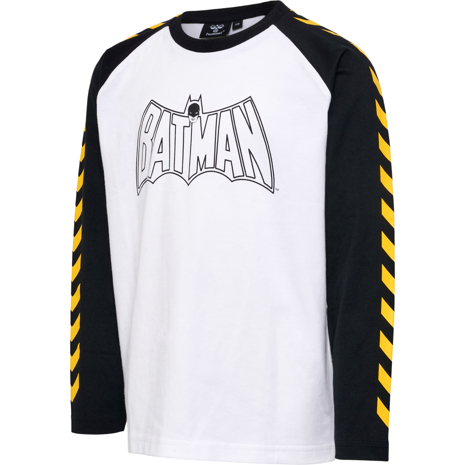 hmlBATMAN BOYS T-SHIRT L/S, BRIGHT WHITE, packshot