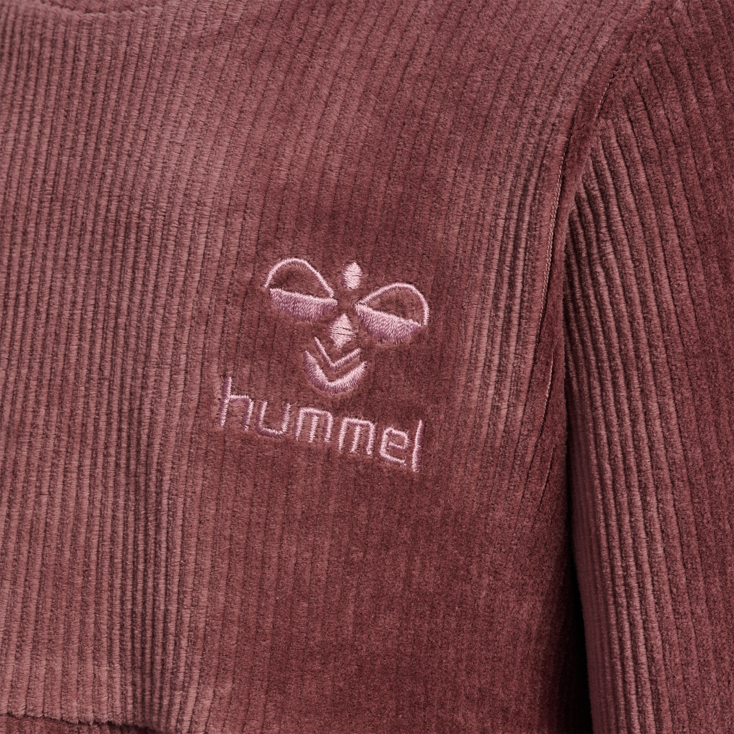 hmlCORDY DRESS L/S, ROSE BROWN, packshot