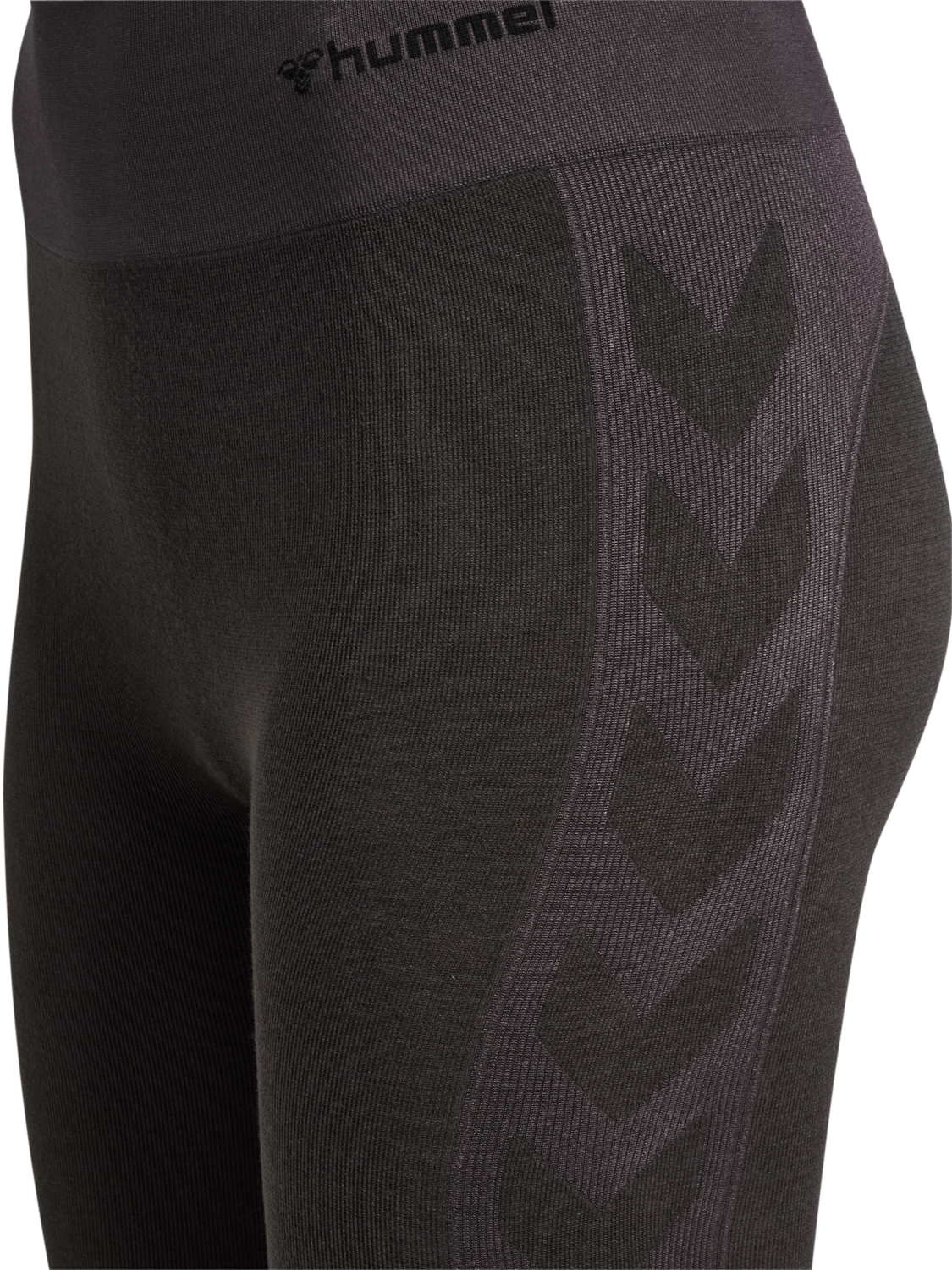 hmlCLEA SEAMLESS MID WAIST TIGHTS, SHALE, packshot