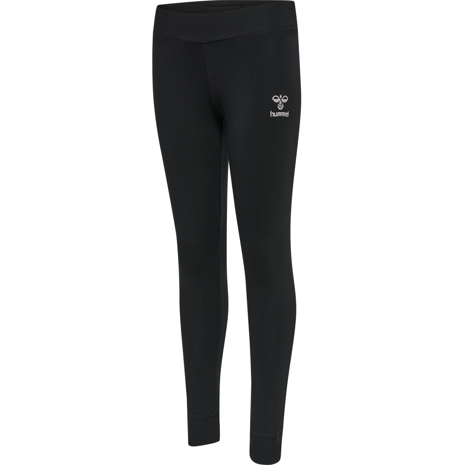 hmlMOVE GRID COTTON TIGHTS KIDS, BLACK, packshot